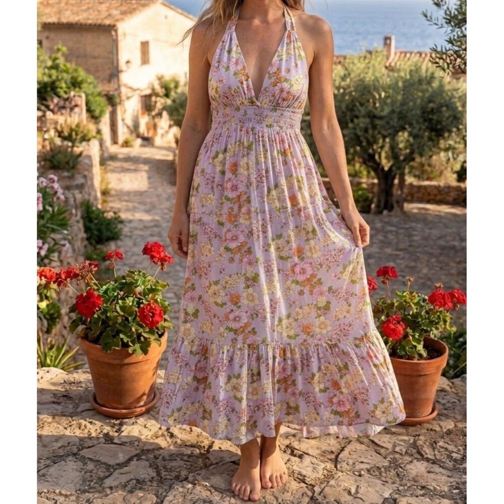 Inspired Hearts Lilac Floral
Halter